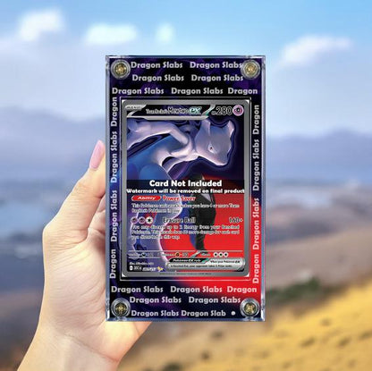 Pokemon Team Rocket's Mewtwo EX 277/217 Ascended Heroes Extended Artwork Case