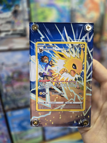 Pokemon Jolteon TG04/TG30 Swsh09 Brilliant Stars Extended Artwork Custom Case