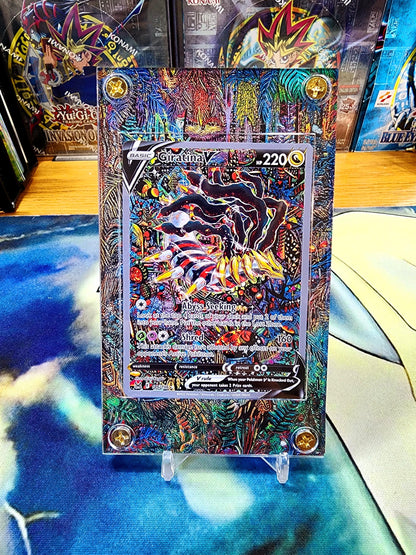 Pokemon Giratina V 186/196 Alt Art Lost Origin Display Case Extended Artwork