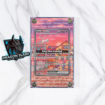 Pokemon Mew 151 Promo SVP 053 Extended Artwork Display Case