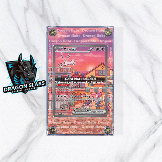 Pokemon Mew 151 Promo SVP 053 Extended Artwork Display Case