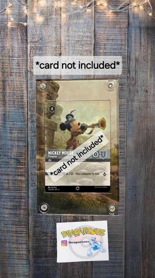 Disney Lorcana Mickey Mouse Trumpeter Chapter 3 220/204 Enchanted Custom Case