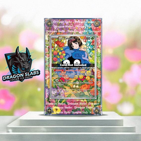 Pokemon Erika's Tangela IR 218/217 Ascended Heroes Extended Artwork Case