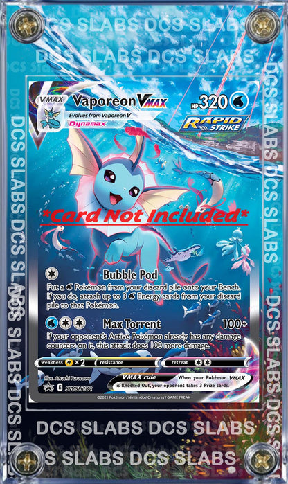 x6 Pokemon Jolteon Flareon Vaporeon VMAX & V Alt Art SWSH180 SWSH181 SWSH182 SWSH183 SWSH184 SWSH185 Promo Extended Artwork Cases