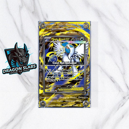 Pokemon Mega Absol EX 161/132 Mega Evolution Extended Artwork Case