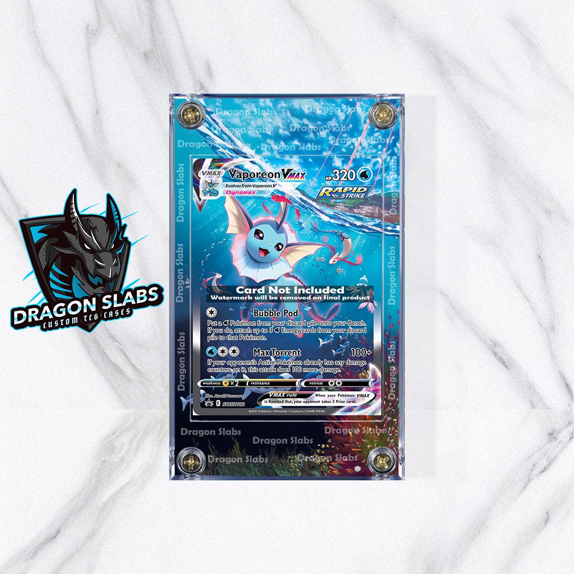 Pokemon Vaporeon VMAX Alt Art SWSH182 Promo Extended Artwork Case