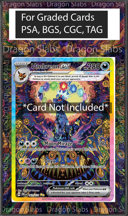 Umbreon EX 161 Prismatic Evolution Psa Bgs Cgc Tag Extended Artwork Pokemon TCG