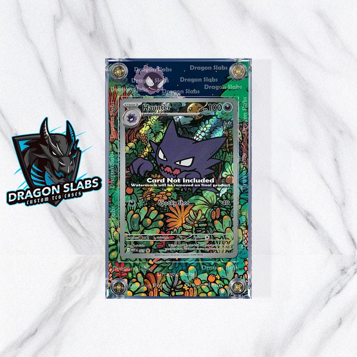 Pokemon Haunter IR 027 Promo Mega Battle Deck Extended Artwork Case