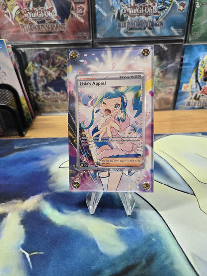 Pokemon Lisia's Appeal 246/191 SIR Surging Sparks Extended Artwork Case