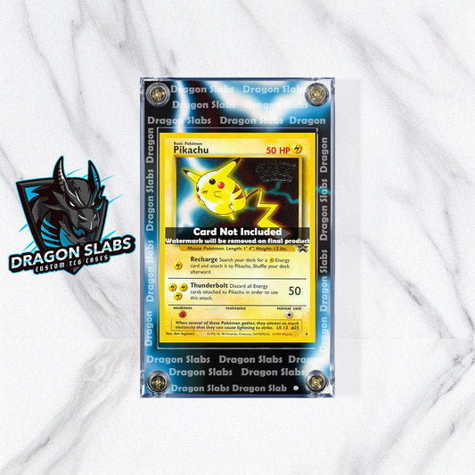 Pokemon Pikachu Black Star Promo #4 Extended Art Custom Case