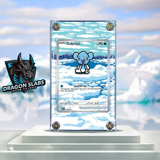 Pokemon Cubchoo IR 109/086 Black Bolt Extended Artwork Case