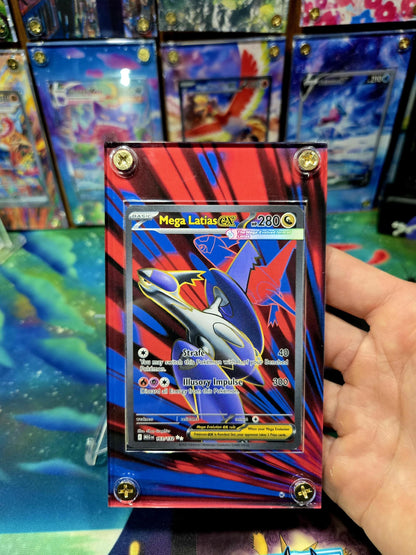 Pokemon Mega Latias EX 163/132 Mega Evolution Extended Art Custom Case
