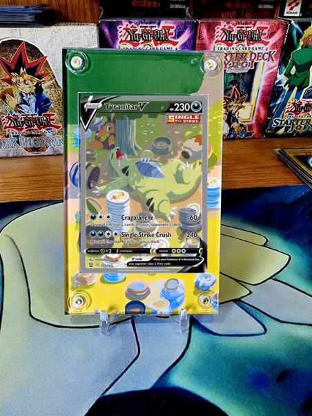 Pokemon Tyranitar V SWSH05 155 Battle Styles Extended Artwork Case