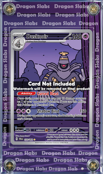Pokemon Dusknoir IR 070/064 Shrouded Fable Custom Extended Artwork Case