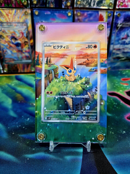 Pokemon Victini AR 097/086 Black Bolt Extended Art Case