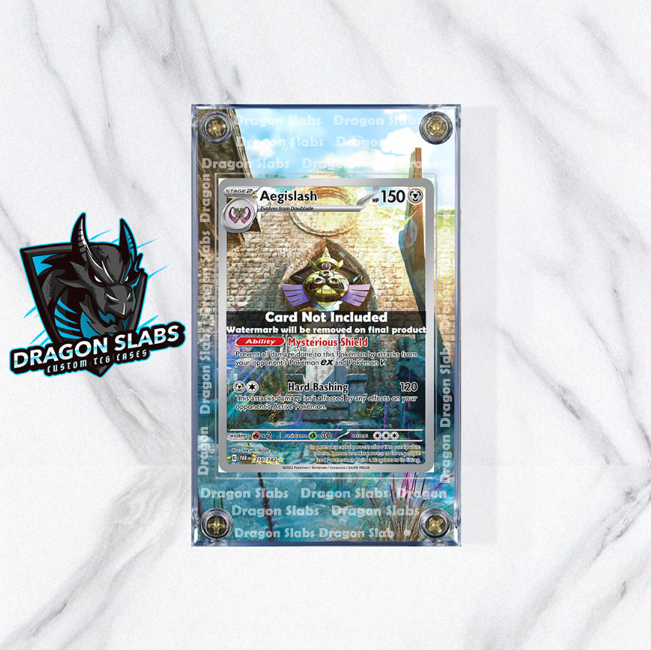 Pokemon Aegislash 210/182 Paradox Rift Extended Artwork Case