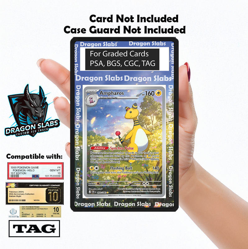 Ampharos 090/086 Chaos Rising PSA bgs CGC tag Extended Artwork Pokemon