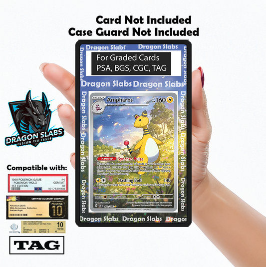 Ampharos 090/086 Chaos Rising PSA bgs CGC tag Extended Artwork Pokemon