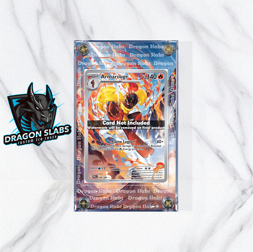 Pokemon Armarouge IR 086/084 Pitch Black Extended Artwork Case