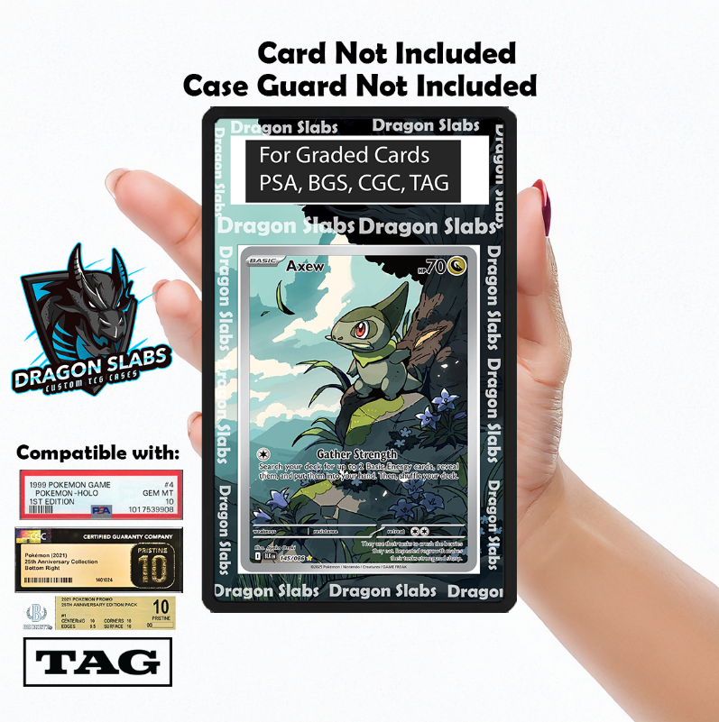 Axew 145/086 Black Bolt PSA bgs CGC tag Extended Artwork Pokemon