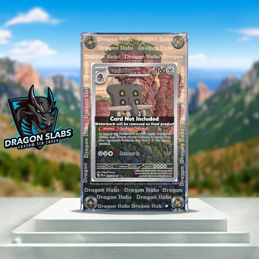 Pokemon Bastiodon IR 093/084 Pitch Black Extended Artwork Case