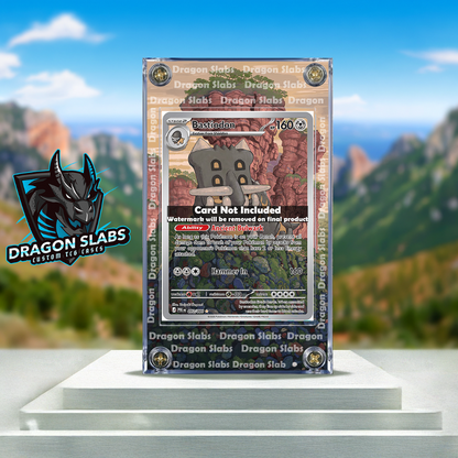 Pokemon Bastiodon IR 093/084 Pitch Black Extended Artwork Case