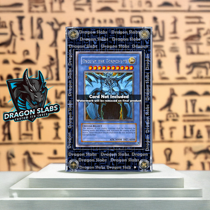 Yugioh Blue Hieroglyphics Obelisk The Tormentor Extended Artwork Case