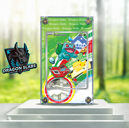 Pokemon Bulbasaur 037 First Partner Promo 30th Anniversary Extended Artwork Case