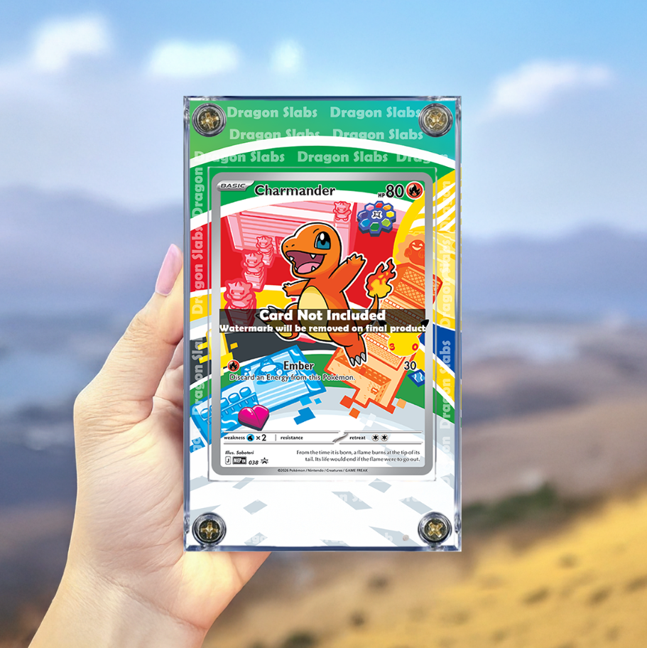 Pokemon Charmander 038 First Partner Promo 30th Anniversary Extended Artwork Case