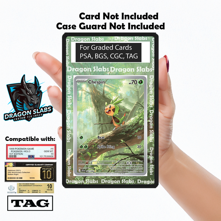 Chespin 087/086 Chaos Rising PSA bgs CGC tag Extended Artwork Pokemon