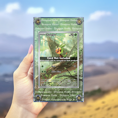 Pokemon Chespin 087/086 Chaos Rising Extended Artwork Case