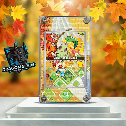 Pokemon Chikorita 046 Promo First Partner Series 2 Extended Artwork Case