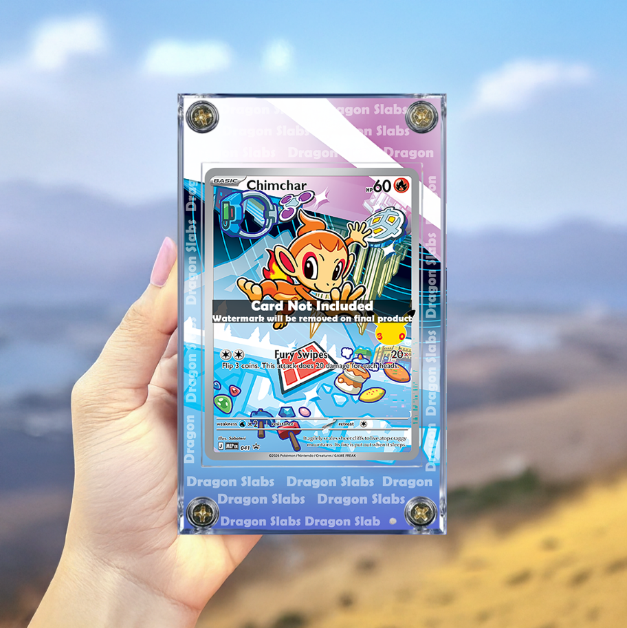 Pokemon Chimchar 041 First Partner Promo 30th Anniversary Extended Artwork Case