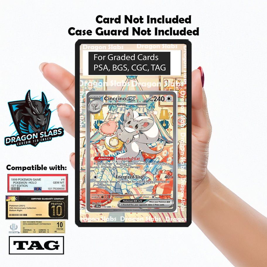 Cinccino EX 119/086 Chaos Rising PSA BGS CGC TAG Extended Artwork Pokemon