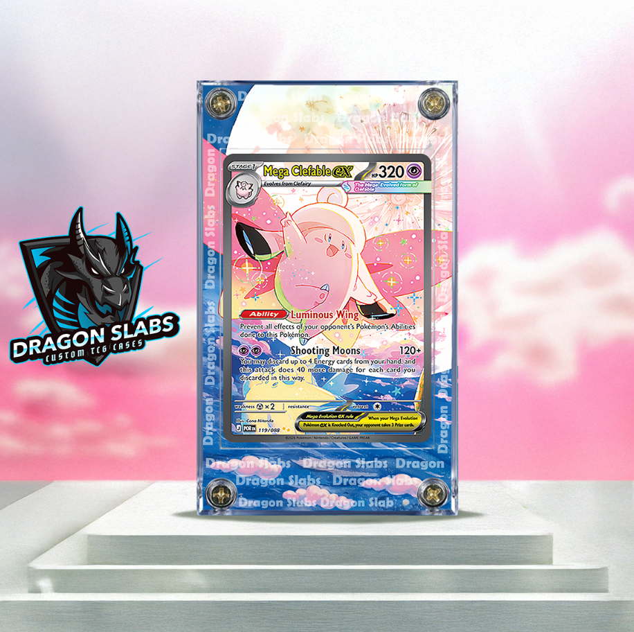 Pokemon Mega Clefable EX 119/088 Perfect Order Extended Artwork Case