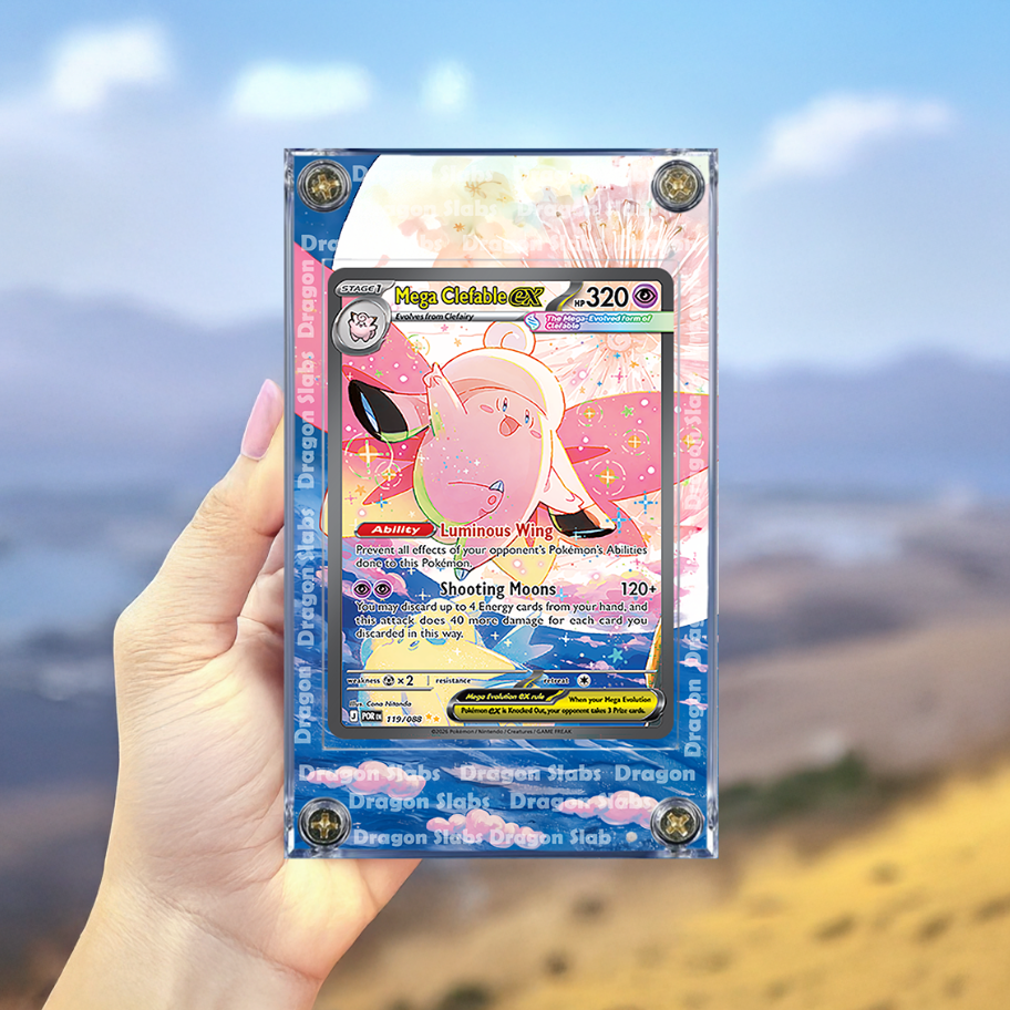 Pokemon Mega Clefable EX 119/088 Perfect Order Extended Artwork Case