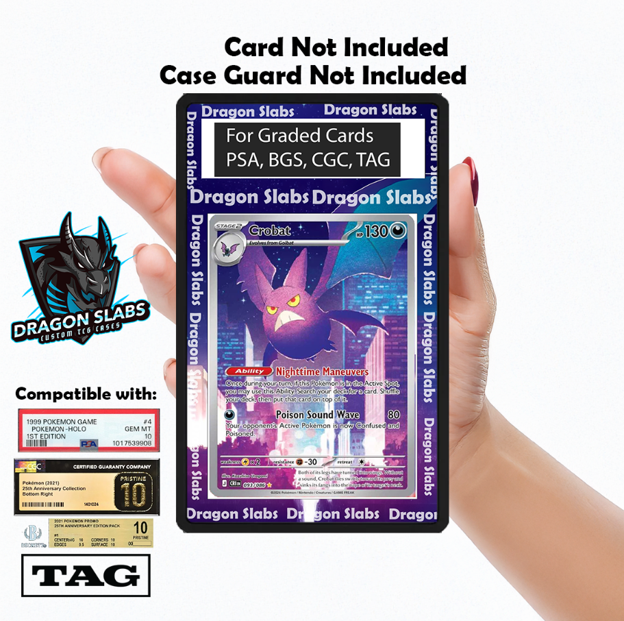 Crobat 093/086 Chaos Rising PSA bgs CGC tag Extended Artwork Pokemon