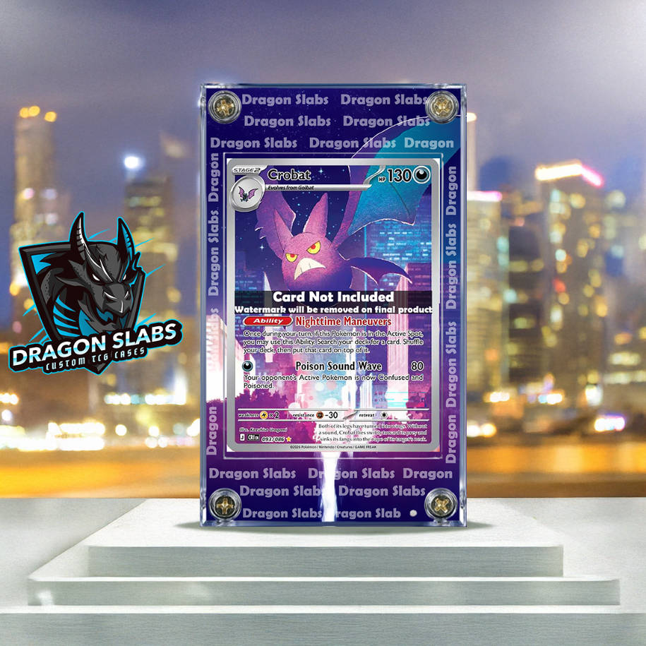 Pokemon Crobat 093/086 Chaos Rising Extended Artwork Case