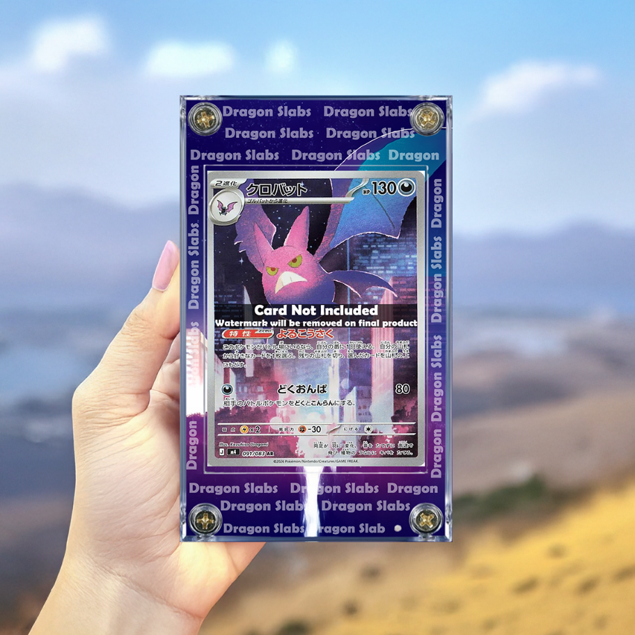 Pokemon Crobat AR 091/083 Ninja Spinner Extended Artwork Case