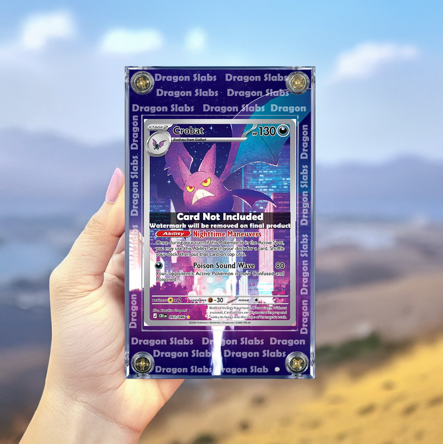 Pokemon Crobat 093/086 Chaos Rising Extended Artwork Case
