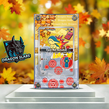 x3 Pokemon Totodile Cyndaquil Totodile Promo First Partner Series 2 Extended Artwork Cases