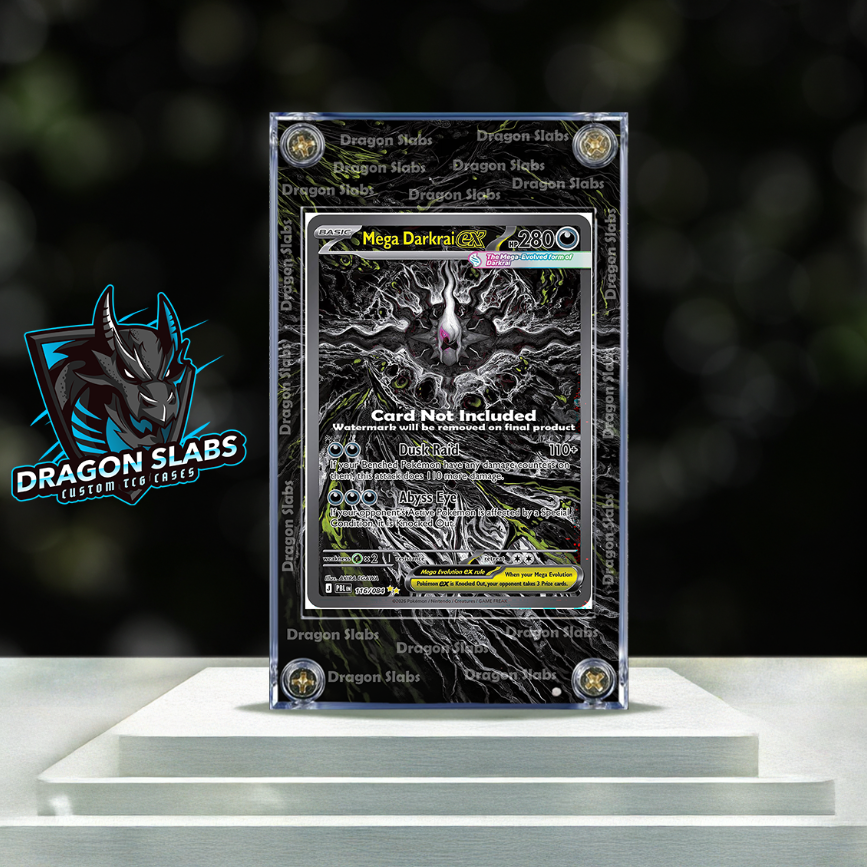 Pokemon Mega Darkrai EX 116/084 Pitch Black Extended Artwork Case