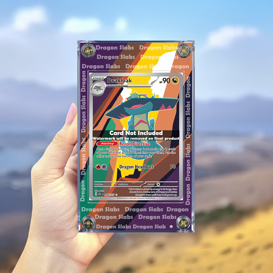 Pokemon Drakloak 248/217 IR Ascended Heroes Extended Artwork Case