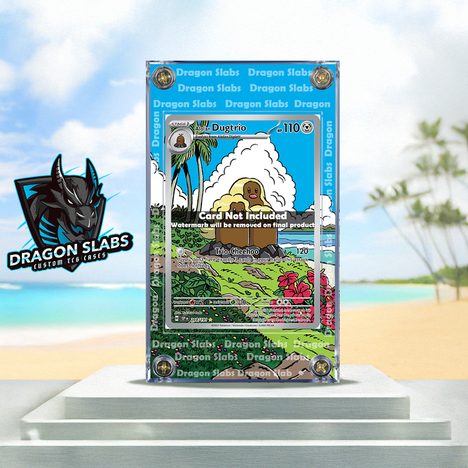 Pokemon Alolan Dugtrio 208/191 Surging Sparks Extended Artwork Case