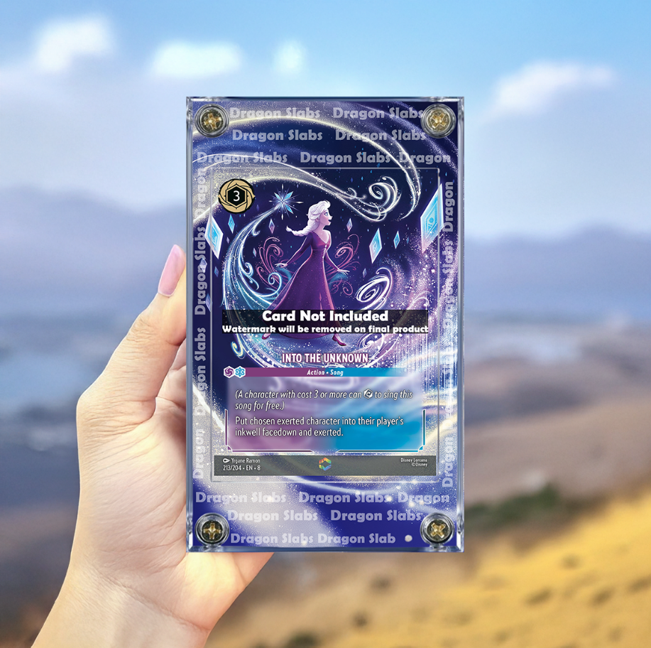 Lorcana Into The Unknown 213/204 Reign of Jafar Enchanted Extended Artwork Case
