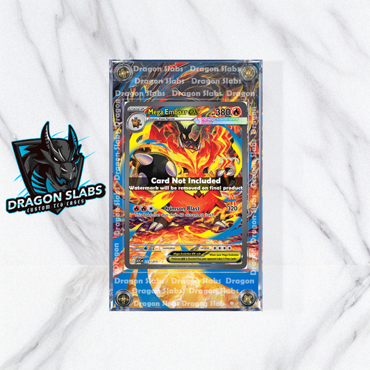 Pokemon Mega Emboar EX 273/217 Ascended Hereos Extended Artwork Case