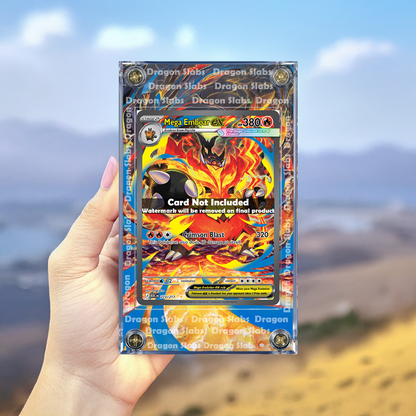 Pokemon Mega Emboar EX 273/217 Ascended Hereos Extended Artwork Case