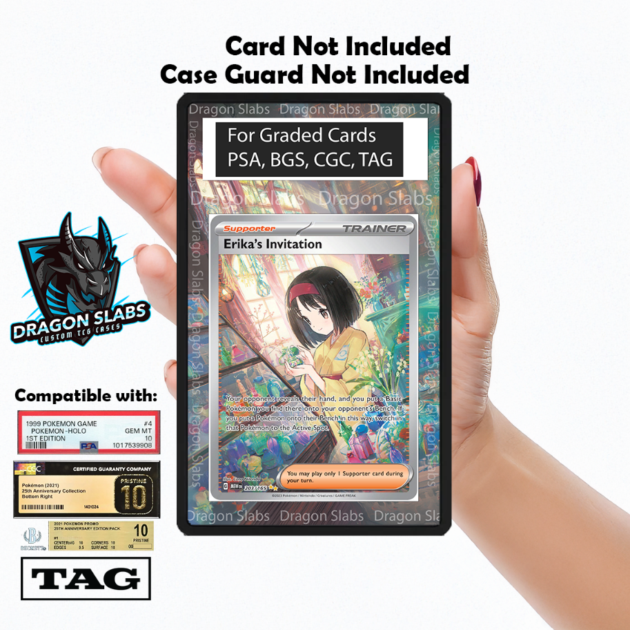 Erika's Invitation 203/165 Pokemon 151 PSA bgs CGC tag Extended Artwork Pokemon