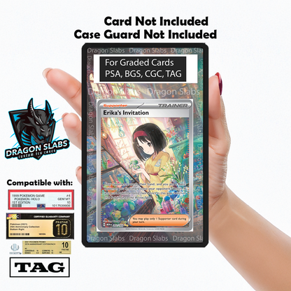 Erika's Invitation 203/165 Pokemon 151 PSA bgs CGC tag Extended Artwork Pokemon