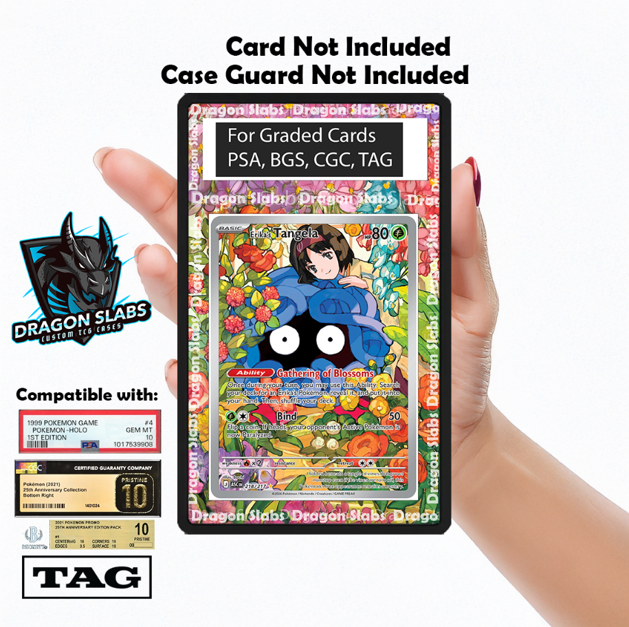Erika's Tangela 218/217 Ascended Hereos PSA bgs CGC tag Extended Artwork Pokemon